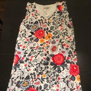 Floral swing/flare dress